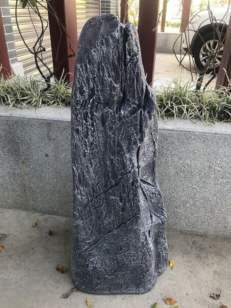 인조 바위 마당 인공 조경 모조석 입체 모형돌 가짜 야외 모형 대형 인테리어 가짜돌 68cm 그레이 - 상세 이미지 4