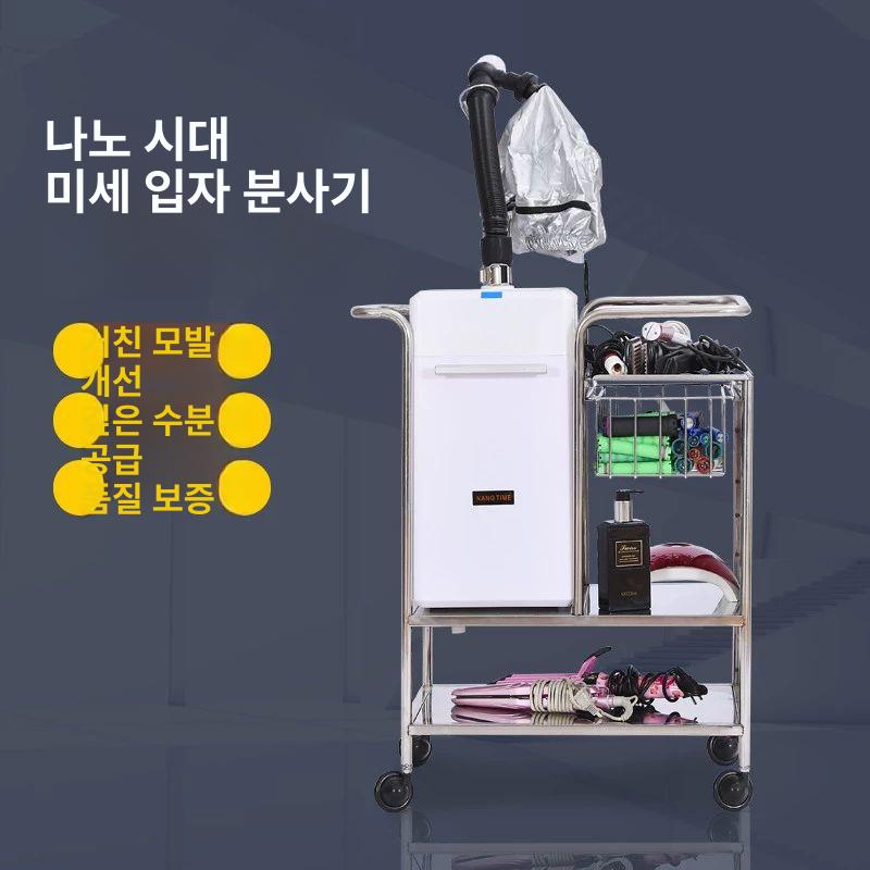 헤어 스팀기 두피 미스트기 미용실 업소용 보습 영양 중약추가가능 서랍형 모자2개포함 - 상세 이미지 4
