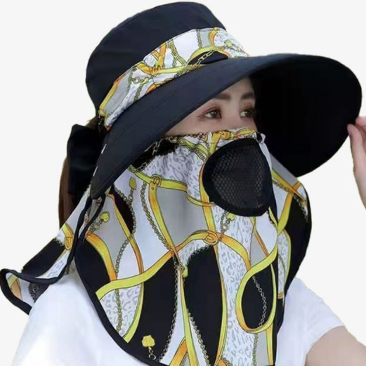 농사 모자 밭일 자외선 일모자 햇빛 작업 농모 썬캡 농사용 가리개 차단 여름 낚시 농부 - 상품 이미지