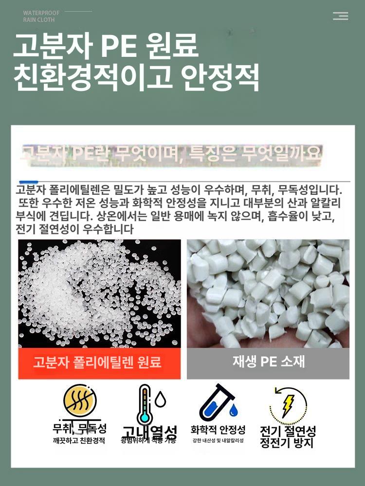 로프 농업용 천막 농사용 그늘막 농막 블루 레인 방수천 두꺼운 실버 방수 차양 2x5m - 상세 이미지 5