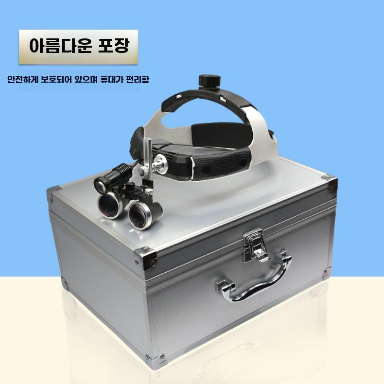 의료용 루페 확대경 고배율 헤드형 작업용 돋보기 관찰 - 상세 이미지 5