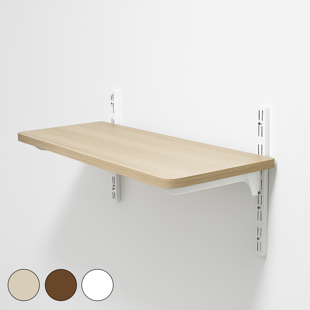아텍스 베란다 시스템 벽선반 나무선반 팬트리 세탁실 다용도실 1단 60x30