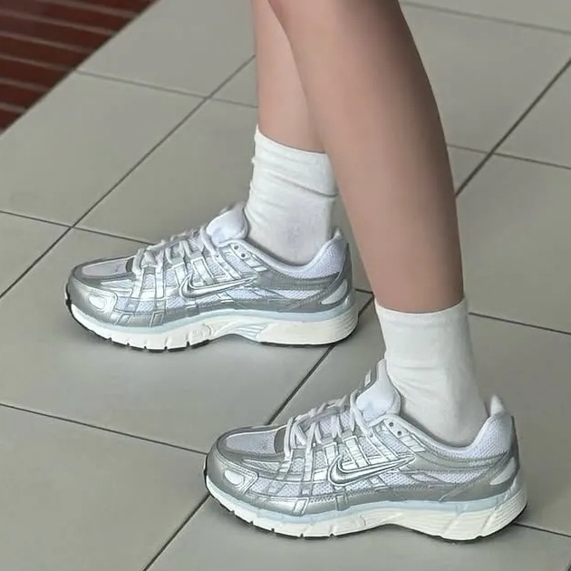 나이키 p-6000 p6000 화이트 블루 틴트(100), 250