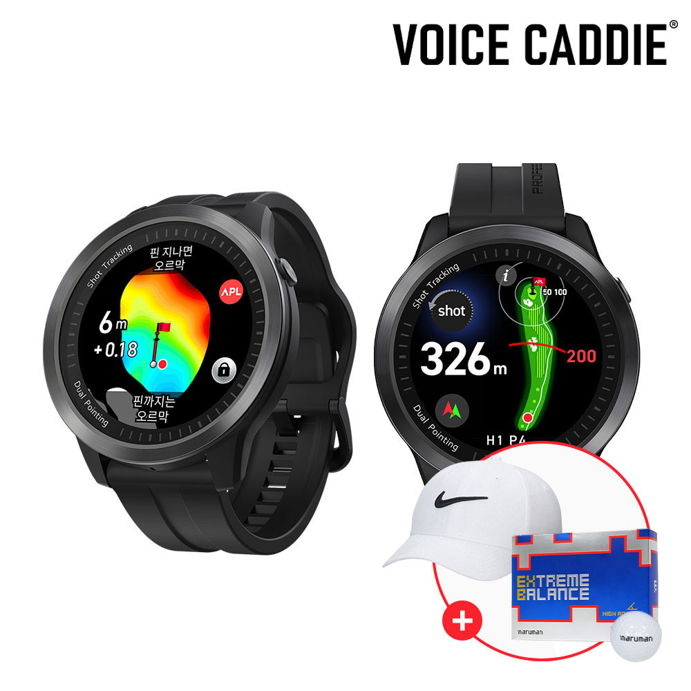 [N포인트 5%적립][사은품 2종 증정] 보이스캐디 25년 신상품 워치 T12 PRO 시계형 골프거리측정기