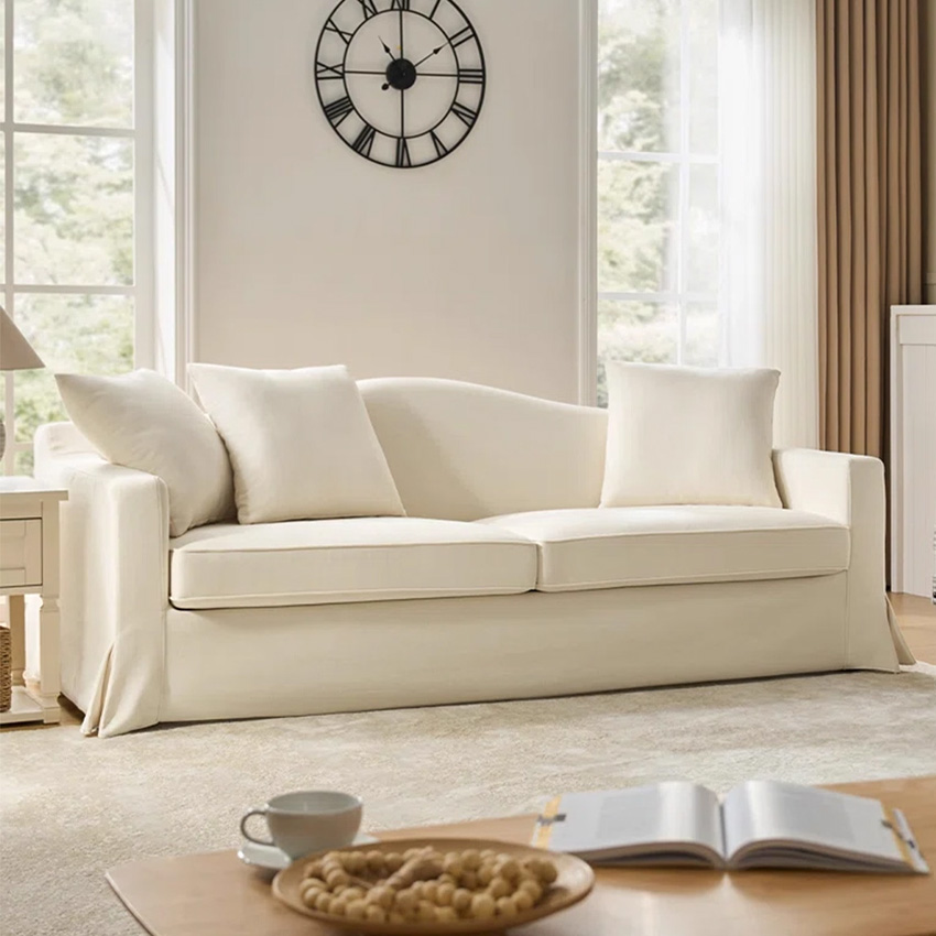 세린 편한 거실 패브릭 린넨 소파 Serene Sofa 200cm - 상세 이미지 5