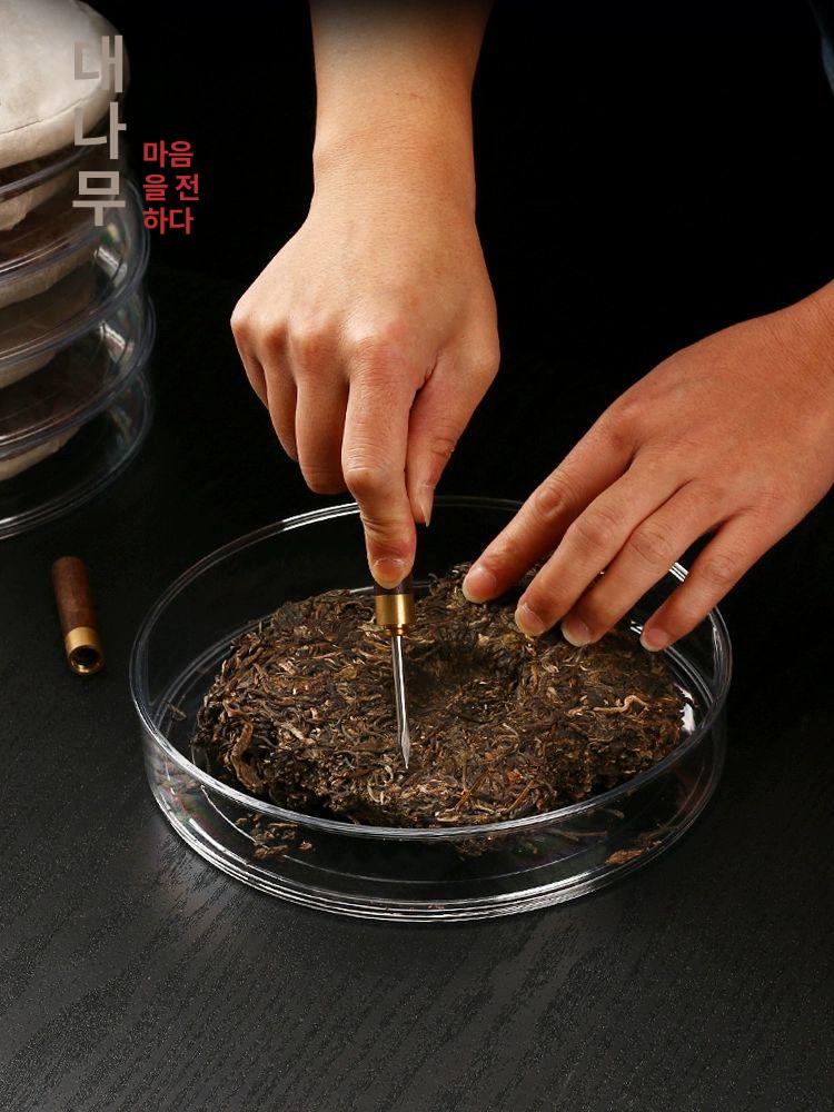 케이스 밀봉 다단 보관함 시약병 찻잎 밀폐 여섯 보관 입병 카페 실린더 티박스 샘플병 완전 밀봉 투명 찻케이스 4개 - 상세 이미지 5