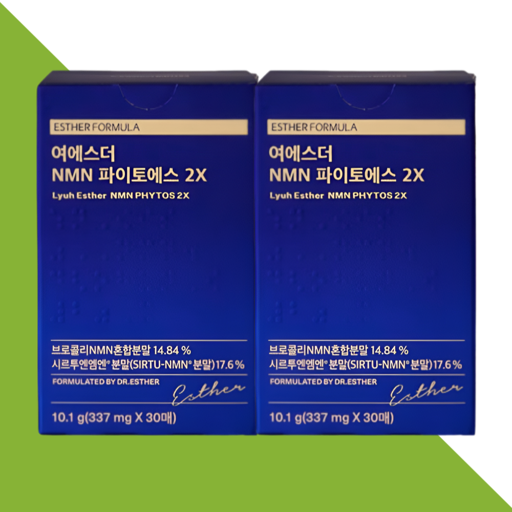 여에스터 NMN 엔엠엔 파이토에스 2X 에스더포뮬러 30매X2개 - 메인 이미지