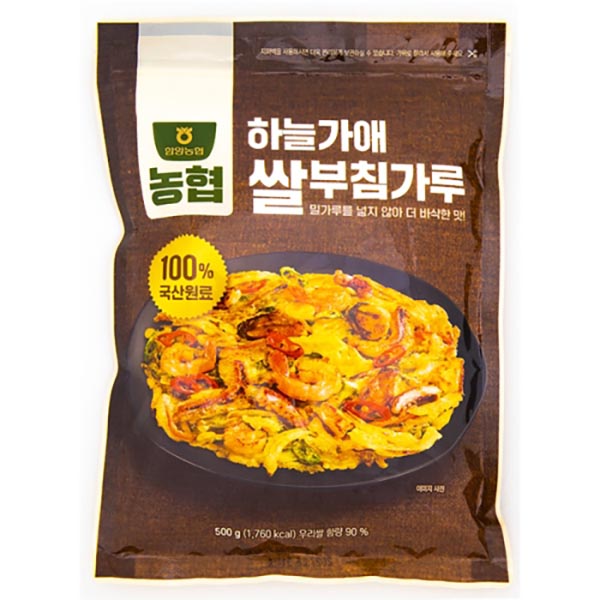국산원료 함양농협 하늘가애 쌀부침가루 500g - 상품 이미지