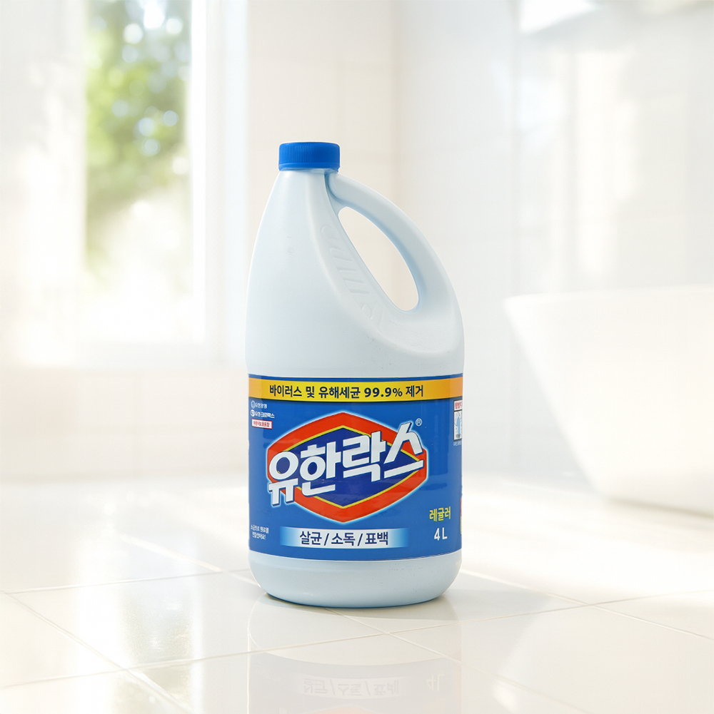 유한락스 레귤러 4L 청소용품 - 상품 이미지