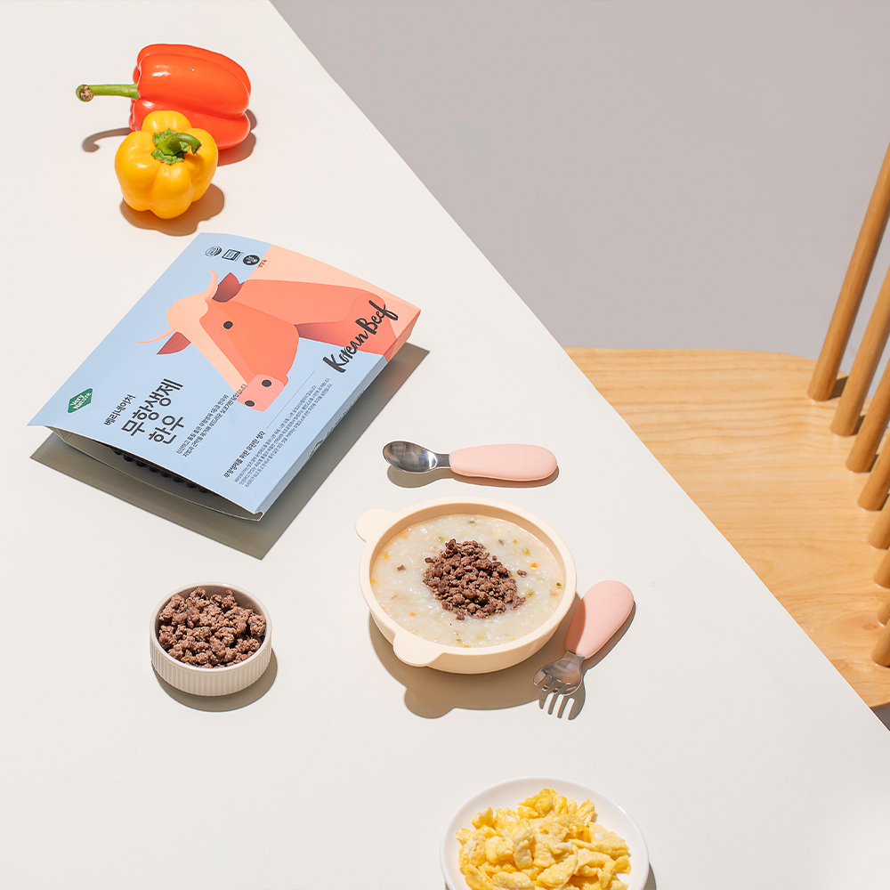 [베네베이비] 무항생제 설도 다짐육 이유식 소고기 1등급 유아식 아기 한우 토핑 300g