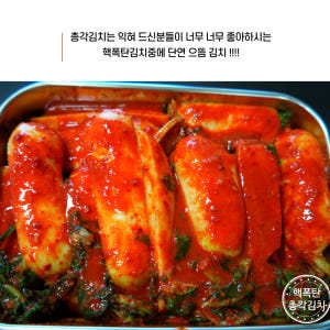핵폭탄총각김치 매운 실비 알타리 오리지널 2kg 맛있게 먹은 솔직 후기 - 상품 이미지 3