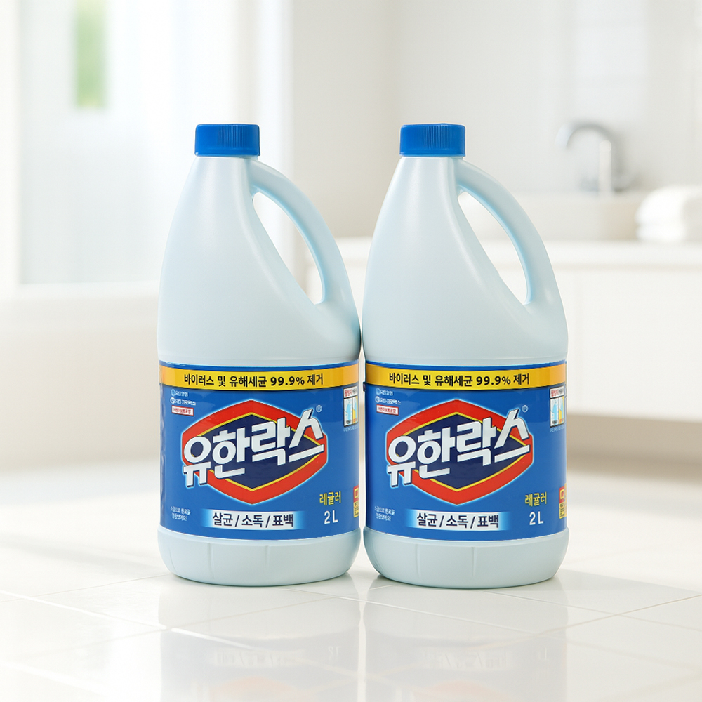 유한락스 레귤러 2L X2개 - 상품 이미지