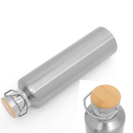 달콤한잡화점 우드 진공 더블월보온병 1L 여름텀블러 스테인리스물병 아이스보틀 예쁜텀블러