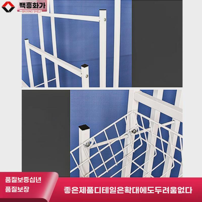 우산 판매대 진열대 선반 디스플레이 슈퍼마켓 이동식 - 상세 이미지 4