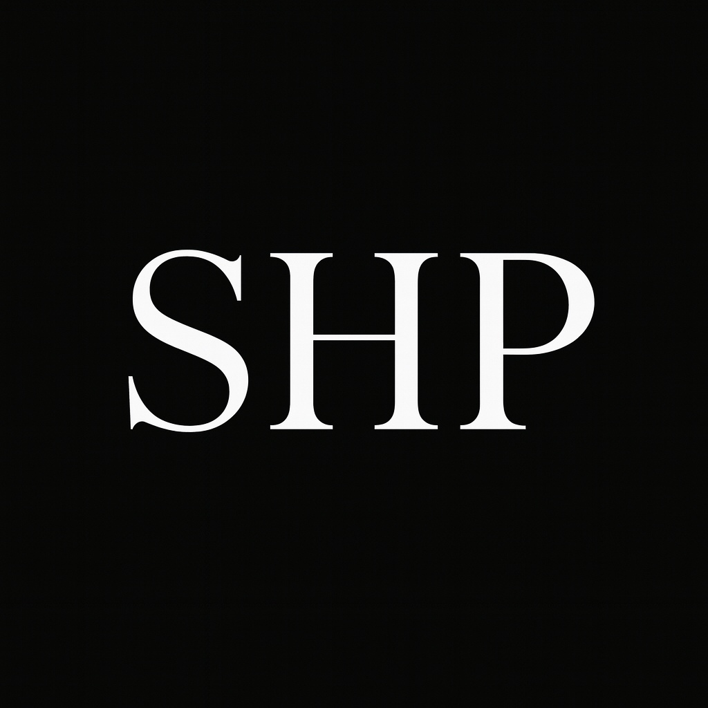 SHP프로페셔널 스토어 로고