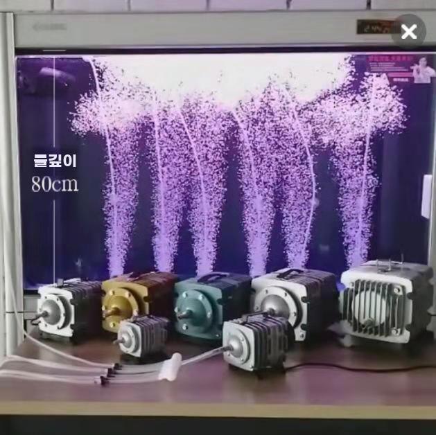 수족관 펌프 양식장 기포기 물고기 공기 발생기 어항 - 상세 이미지 3