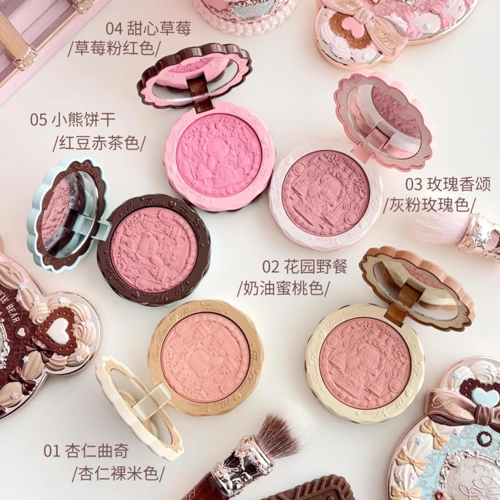 플라워노즈 스위티베어 블러셔 맑은 치크 flower knows - 상세 이미지 3