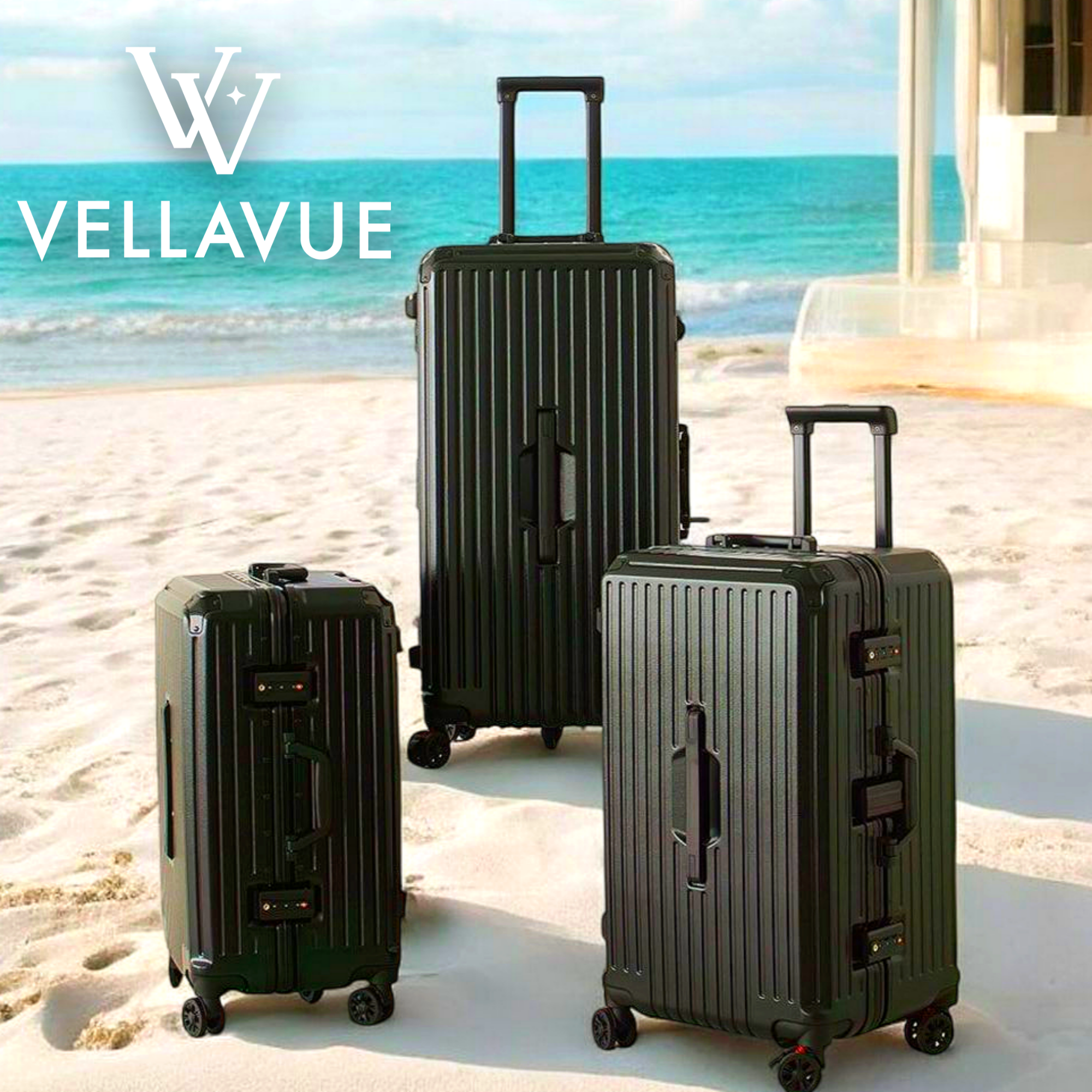 여행용캐리어 71cm (28인치) 캐리어 대형 확장형 PC 금고형 벨라뷰 여행 가방