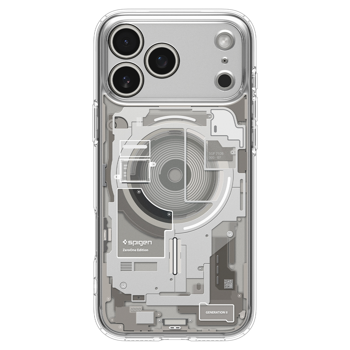 맥세이프 케이스 울트라하이브리드 맥핏 제로원 내추럴티타늄, 아이폰17 프로 맥스