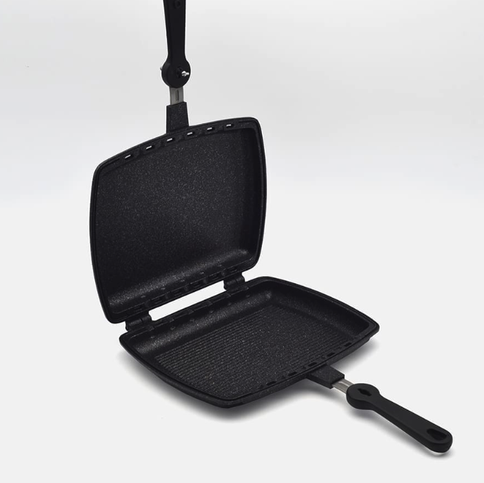 양면후라이팬 기름튐방지 양면팬 캠핑 생선구이팬