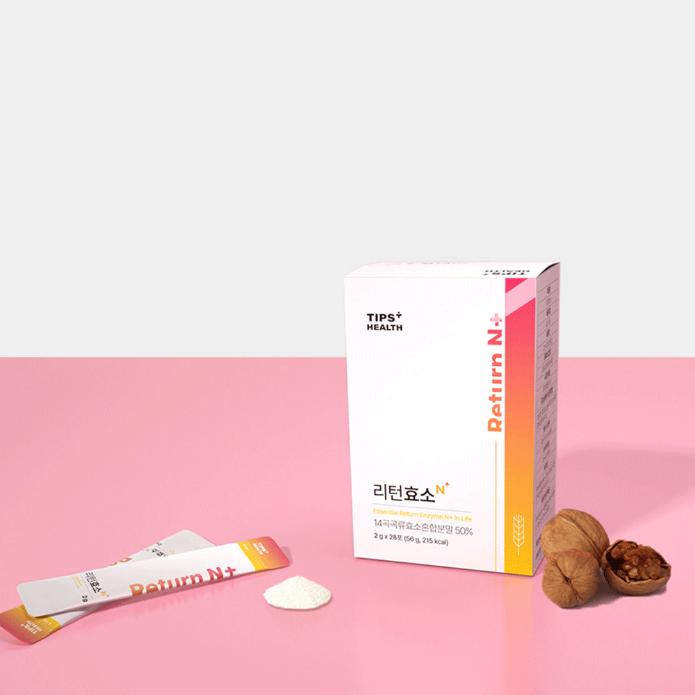 팁스헬시 리턴 효소 N 카무트 효소 28포, 3개 - 상세 이미지 4