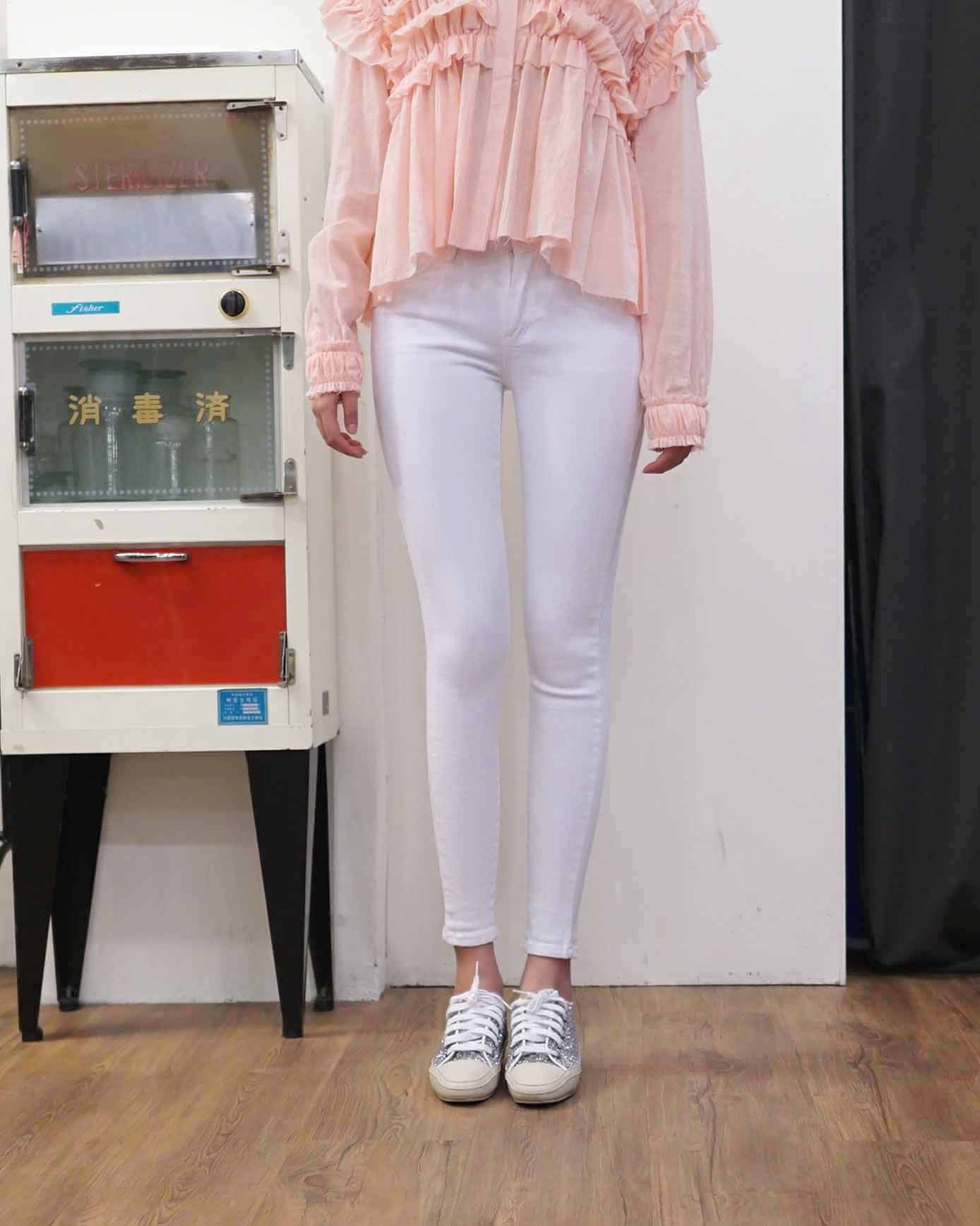 파스텔톤 코튼스판 스키니진 이미지 2