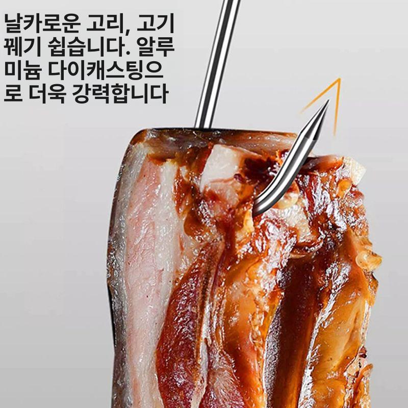 정육점갈고리 정육후크 고기걸이 자 정육고리 S 후크 업그레이드 두꺼운 13cm E - 상세 이미지 5