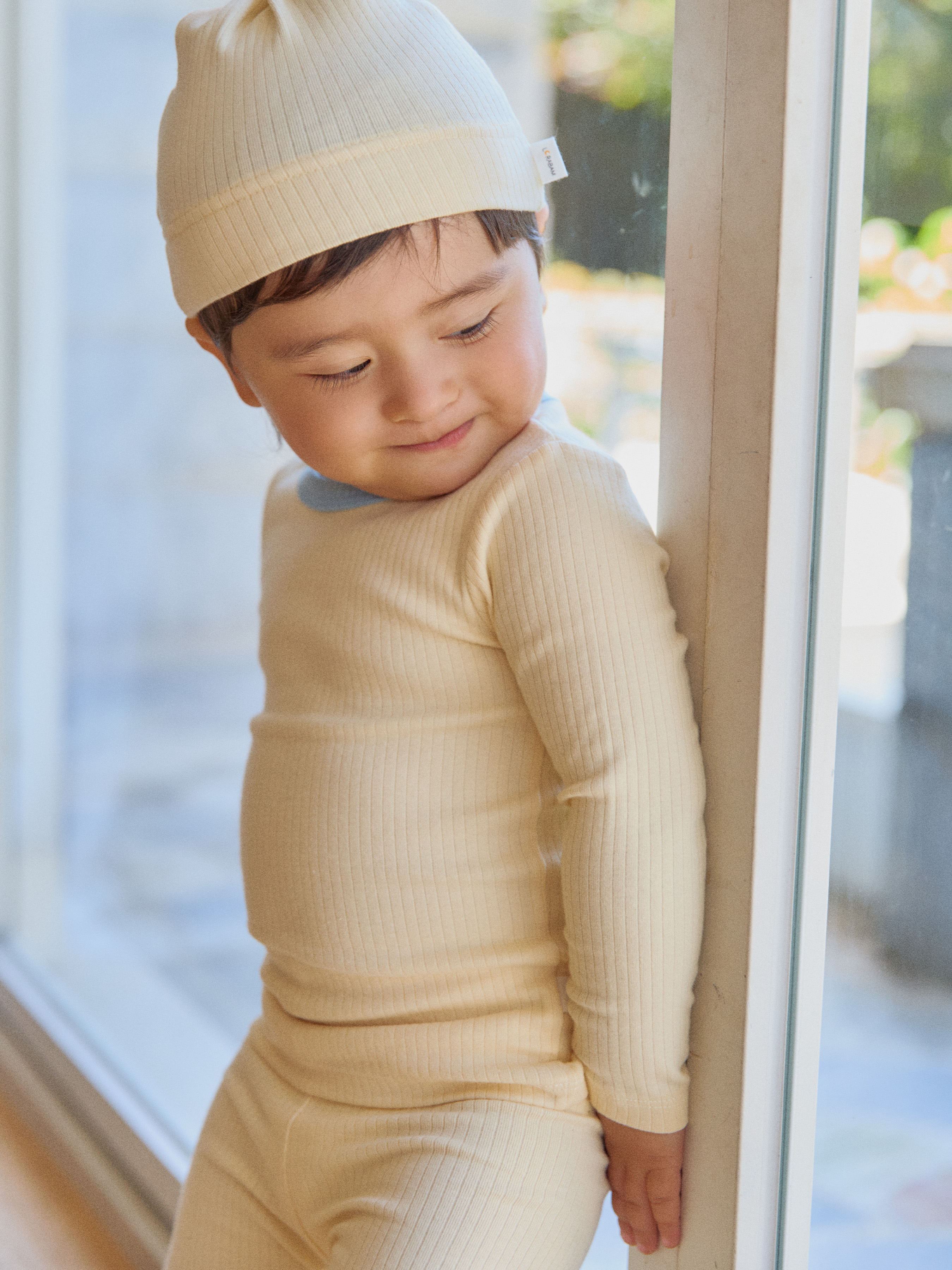 로라밤 컴포트 꼭지모자 봄 가을 겨울 50일 100일 셀프 유아 아기 신생아 크리스마스