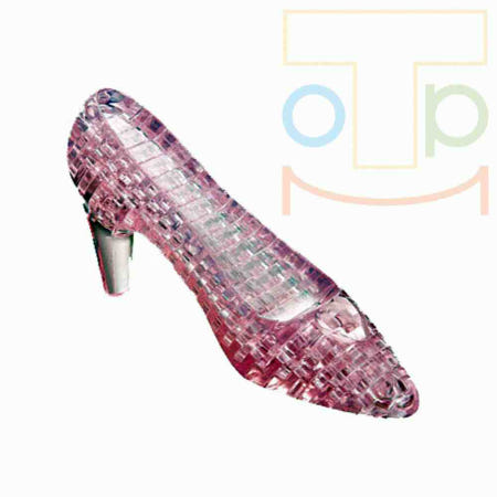 탑몰 크리스탈 퍼즐 핑크구두 장난감퍼즐 소품만들기