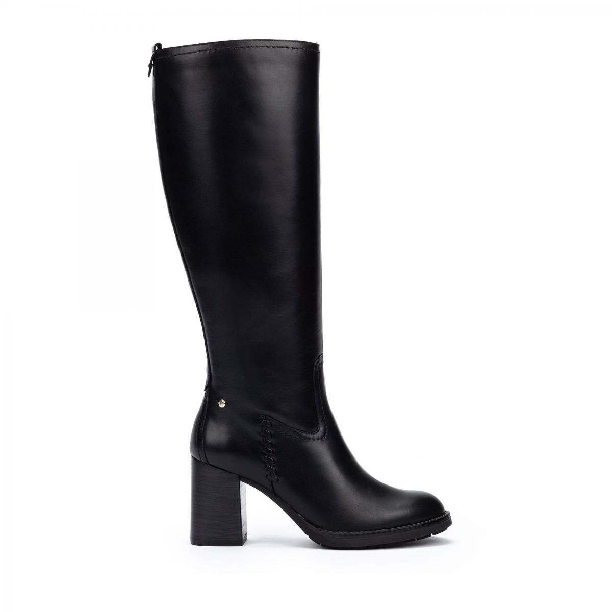 피콜리노스 블랙 클래식 롱부츠 PALENCIA W9U-9752C1 BLACK - 상품 이미지