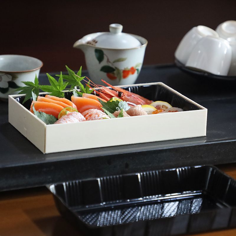 초밥 포장 용기 일회용 김밥 도시락 배달 박스 상자 - 상세 이미지 4