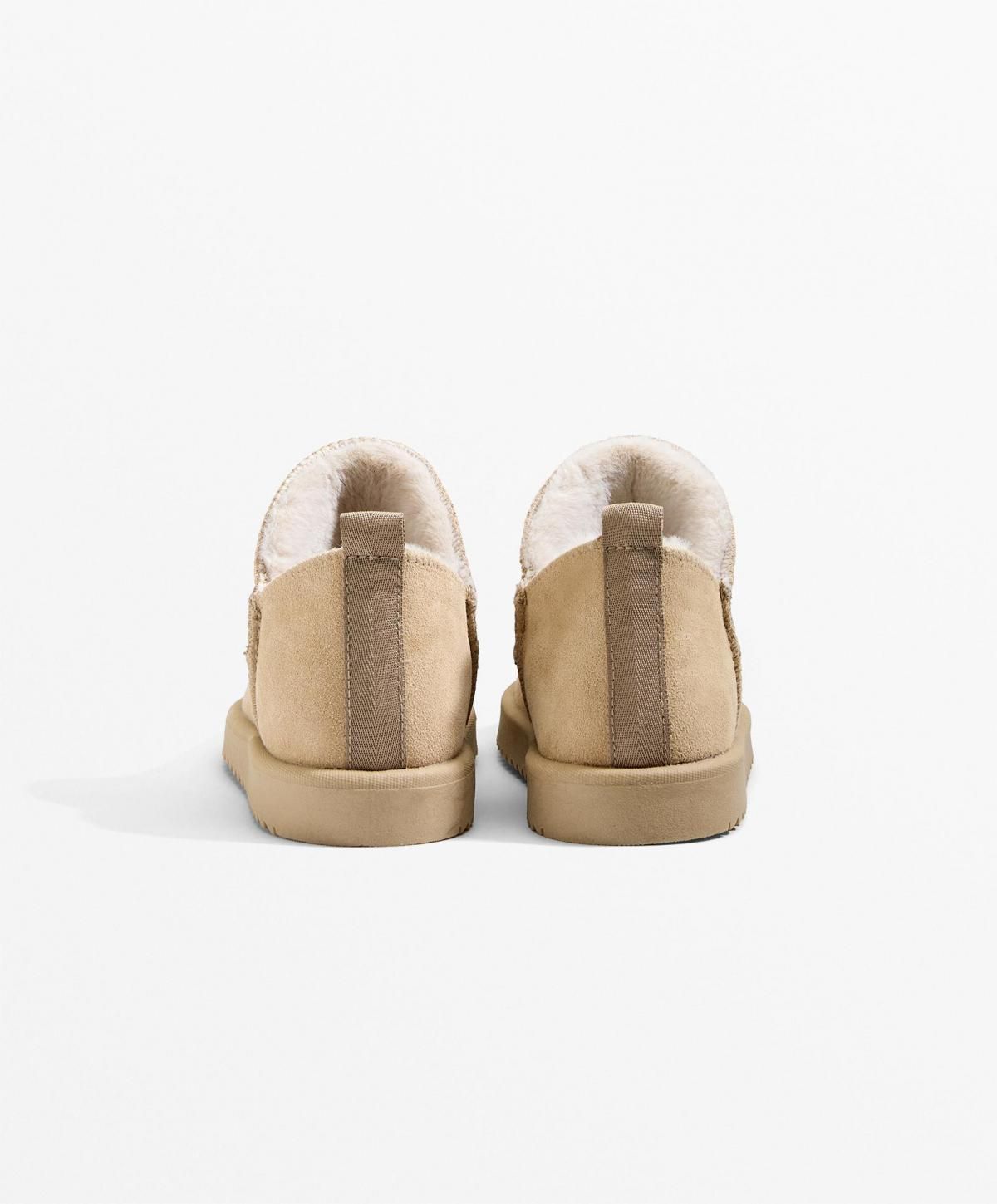 오이쇼 베이직 퍼안감 앵클부츠 1171/680 TOASTEDBROWN - 상세 이미지 5