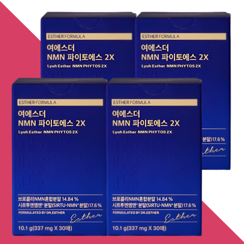 에스더포뮬러 NMN 엔엠엔 필름 파이토에스2X 30매X4박스 - 메인 이미지