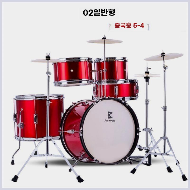 드럼 세트 입문용 버스킹 재즈 공연 밴드 어쿠스틱 - 상세 이미지 4
