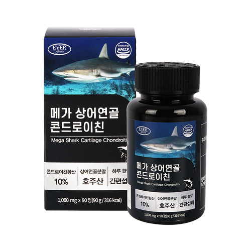 1+1 에버그린 메가 상어연골 콘드로이친 1,000mg x 180정 - 상세 이미지 2