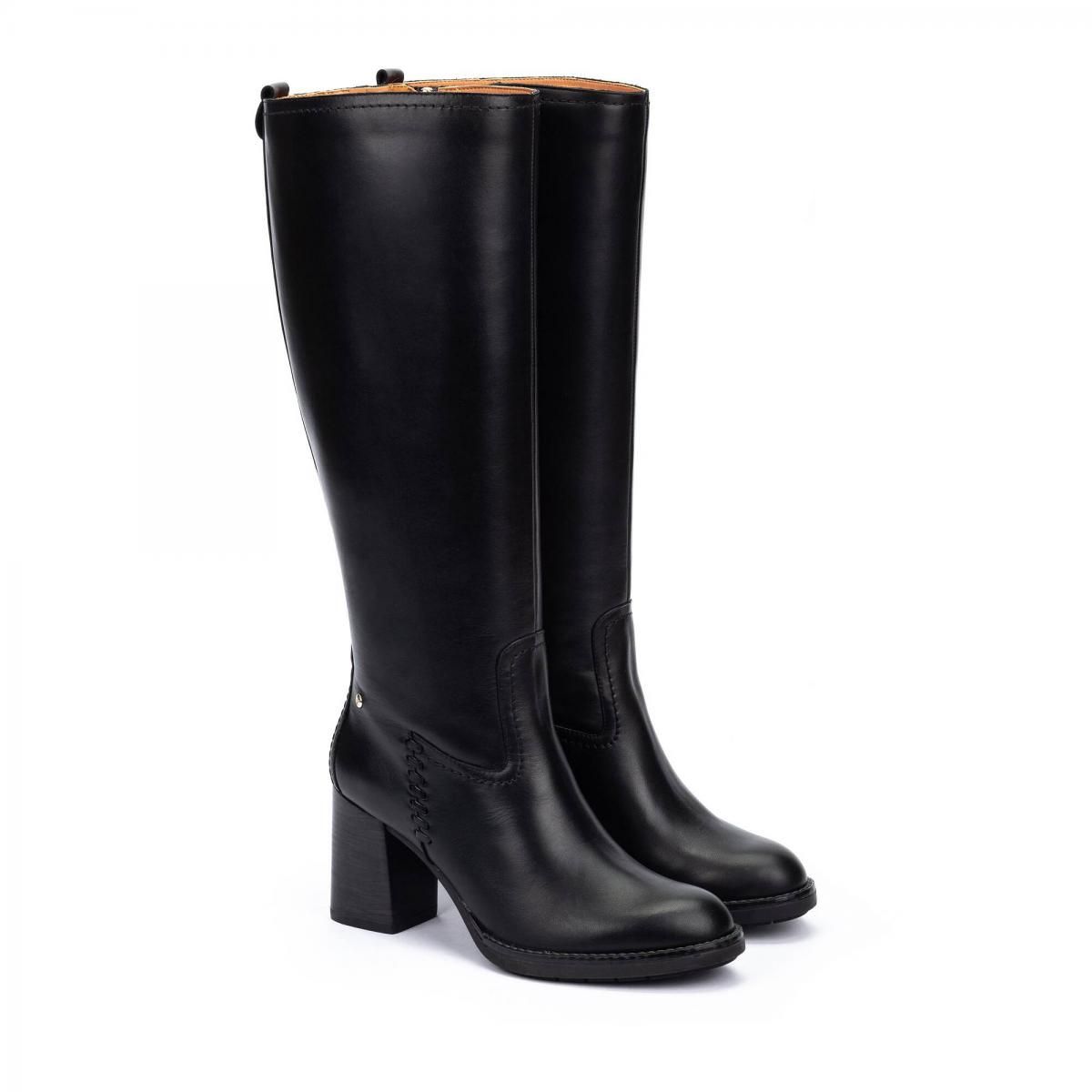 피콜리노스 블랙 클래식 롱부츠 PALENCIA W9U-9752C1 BLACK - 상세 이미지 2