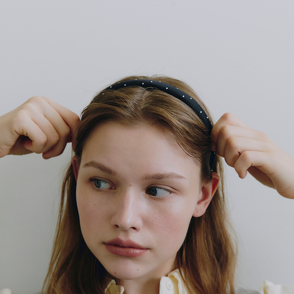 [빈티지헐리우드]Cosmic Dots Hairband_VH2579HB002M - 상세 이미지 4