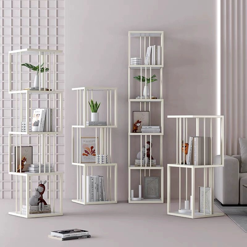 얇은수납장 좁은공간수납 슬림장 책수납장 크림화이트 35x35x180 - 상세 이미지 2