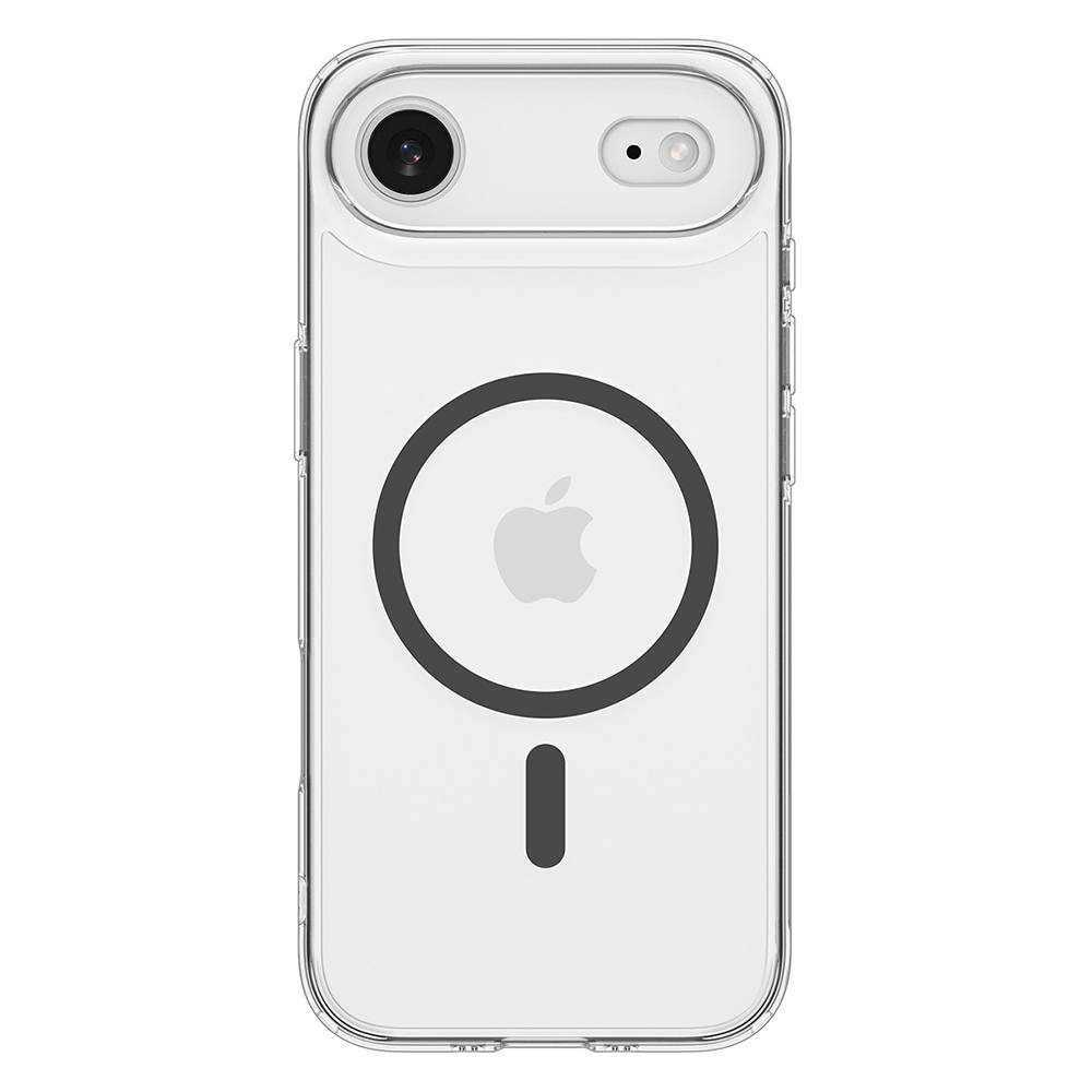 아이폰 투명 맥세이프 케이스 에어스킨하이브리드맥핏 클리어그래파이트, 아이폰 에어