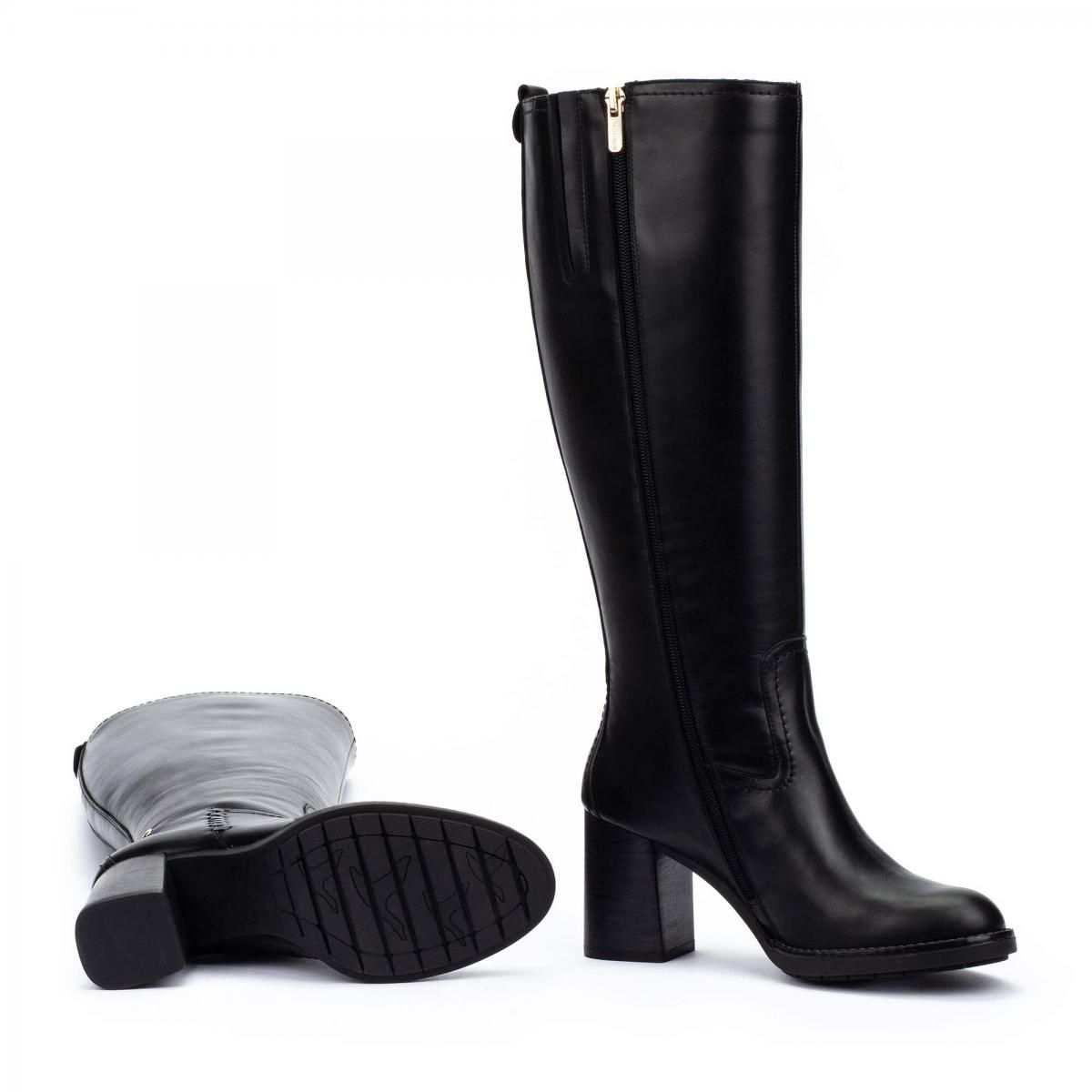피콜리노스 블랙 클래식 롱부츠 PALENCIA W9U-9752C1 BLACK - 상세 이미지 5