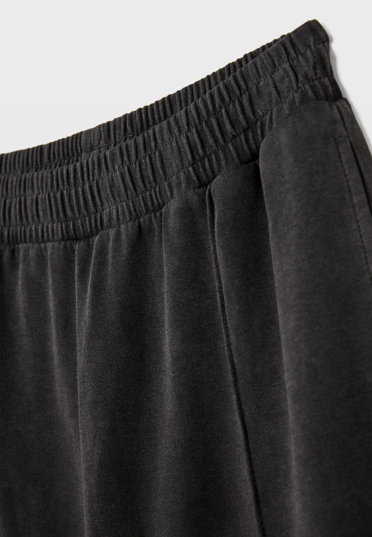 스트라디바리우스 테크니컬 인터록 와이드핏 조거 팬츠 8720/858 DARK GREY - 상세 이미지 2