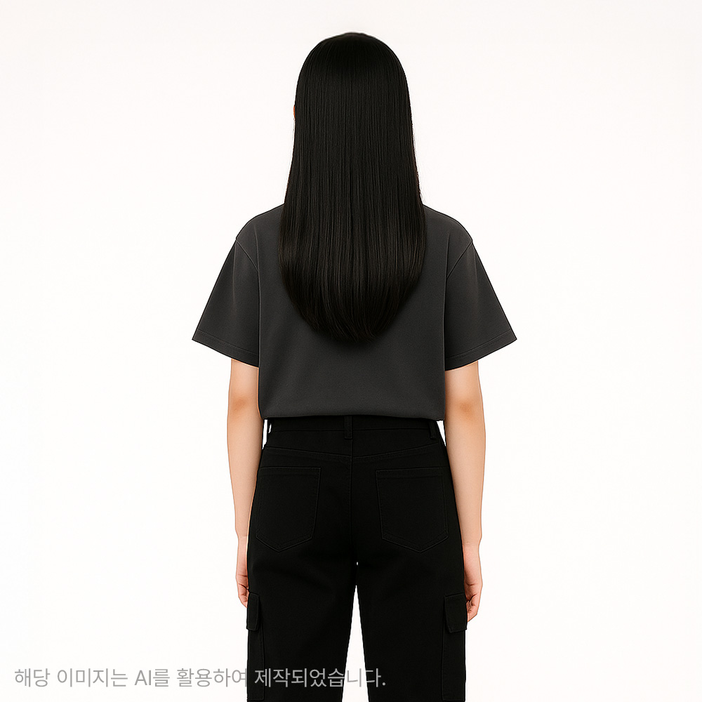 더데이걸 물나염 절개 반팔티 TGRA25310 - 상세 이미지 2