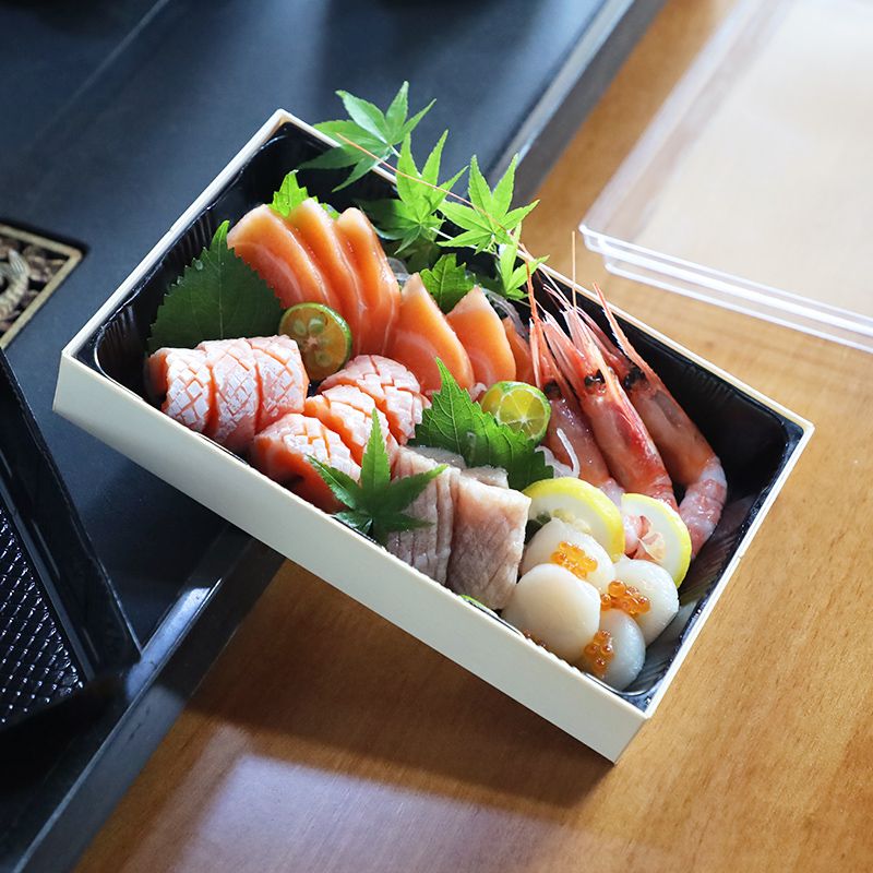 초밥 포장 용기 일회용 김밥 도시락 배달 박스 상자 - 상세 이미지 2