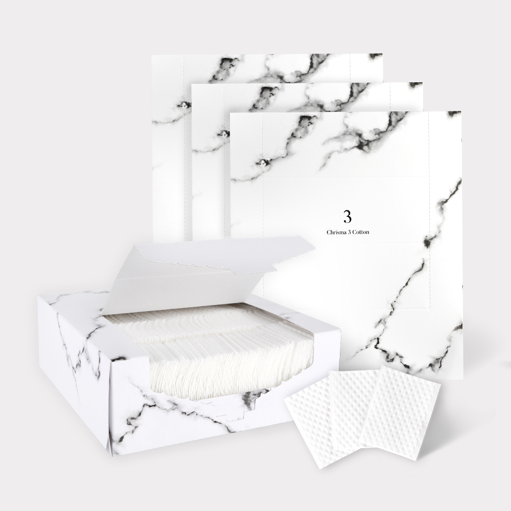 크리스마 순면 국내생산 엠보화장솜 2,400매(600매 4박스)