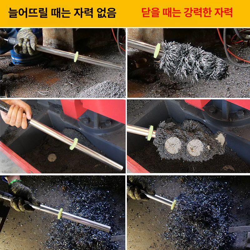 철가루 자석봉 칩 봉자석 자석바 막대 자성 철슬래그 가공 제거기 픽업툴 쇳가루 마그네틱 길이 880mm - 상세 이미지 4