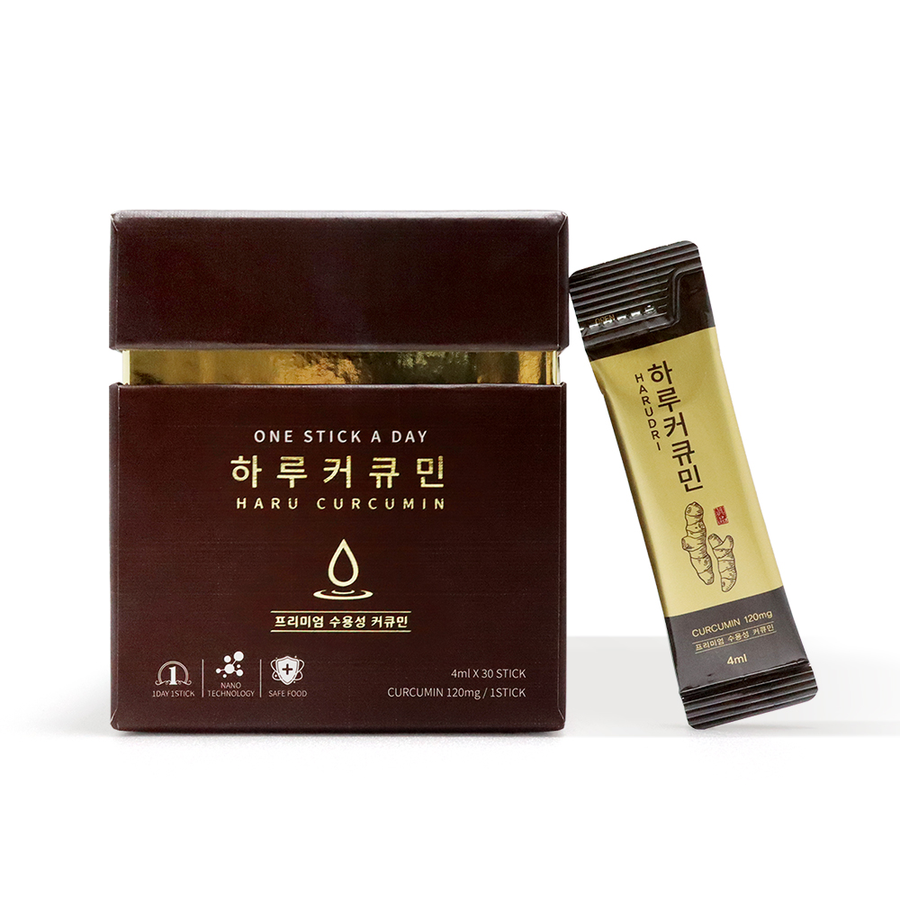 오레 수용성 하루커큐민 나노화 액상형 인도산 강황추출물 피페린 함유