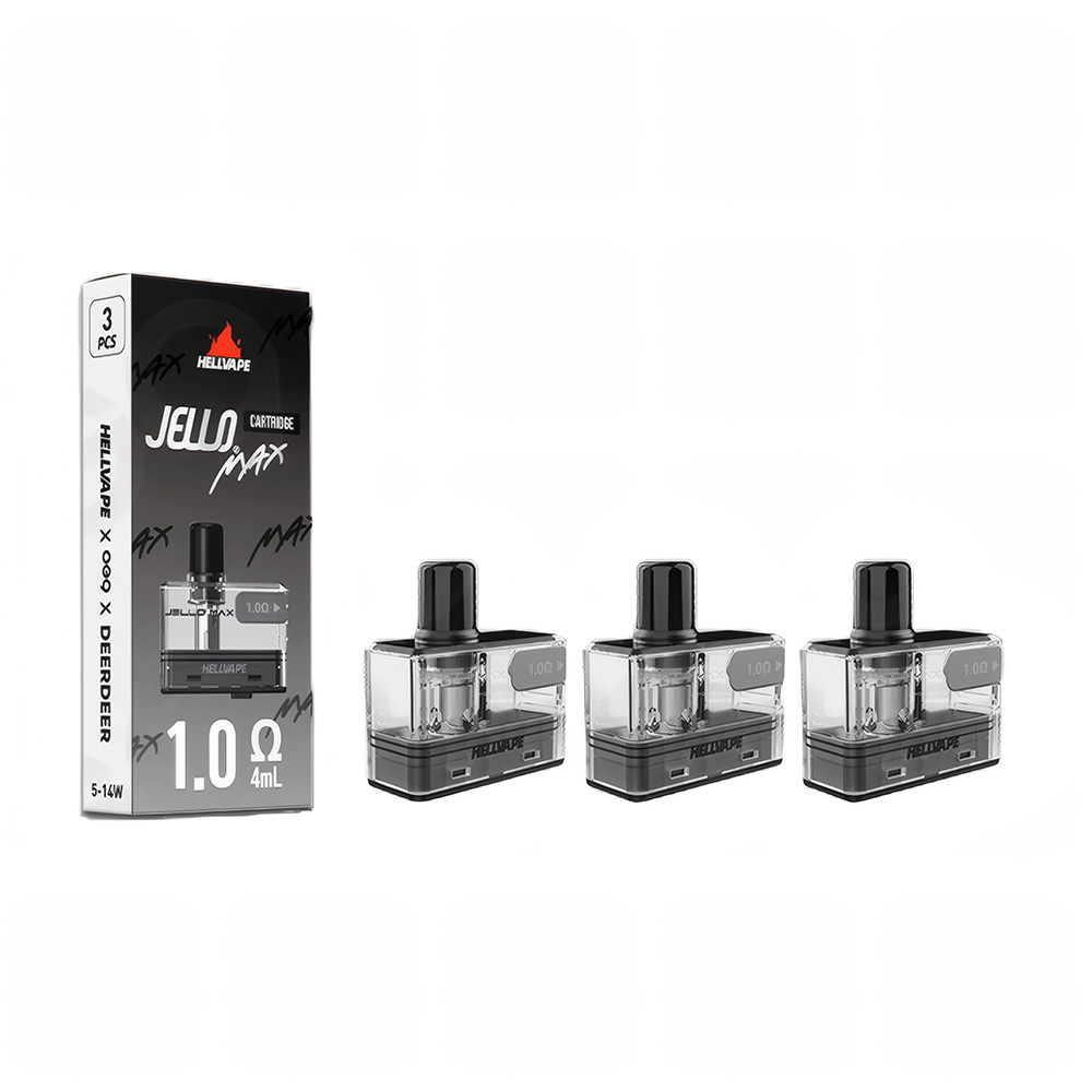 헬베이프 젤로 맥스 팟 (3개 1세트) 4ml 전자담배 전담 코일팟 카트리지 - 상세 이미지 3
