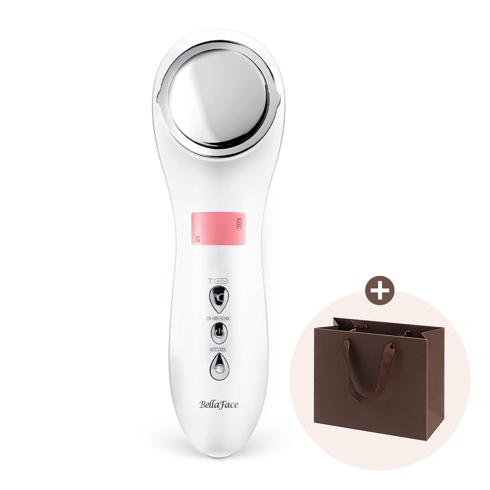 벨라페이스 갈바닉 냉온 마사지기 피부관리기 셀프홈케어 피부탄력 모공개선 GT-GM01