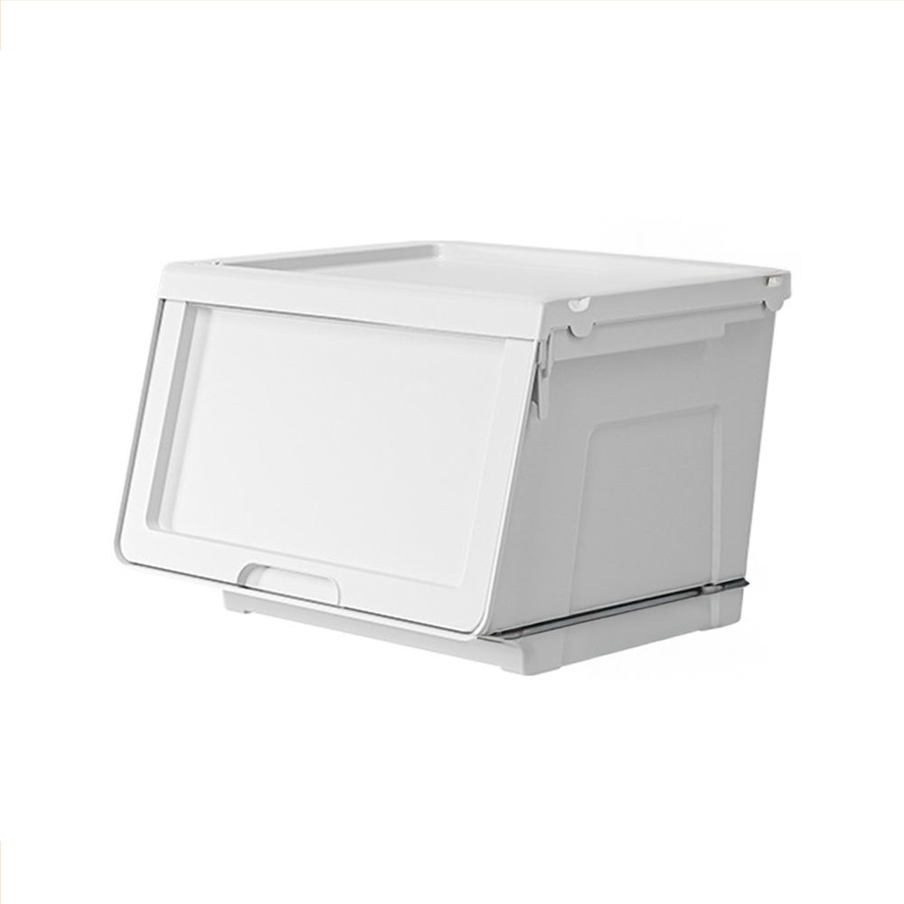 적층형 리빙박스 플라스틱 옷정리함 팬트리 옷장 수납 박스 정리함 S