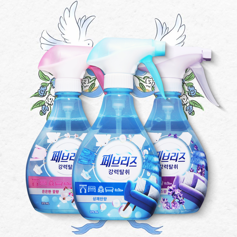 페브리즈 섬유탈취제 370ml 강력탈취 섬유향수